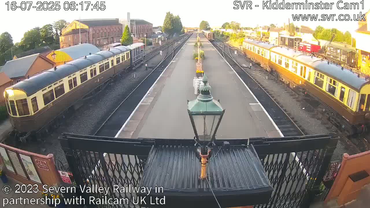 Inside Kidderminster Station, Severn Valley Railway Live Cam - Kidderminster, Wyre Forest, Worcestershire, West Midlands, England, United Kingdom