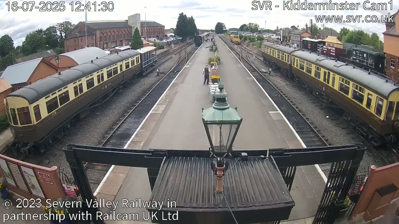 Inside Kidderminster Station, Severn Valley Railway Live Cam - Kidderminster, Wyre Forest, Worcestershire, West Midlands, England, United Kingdom