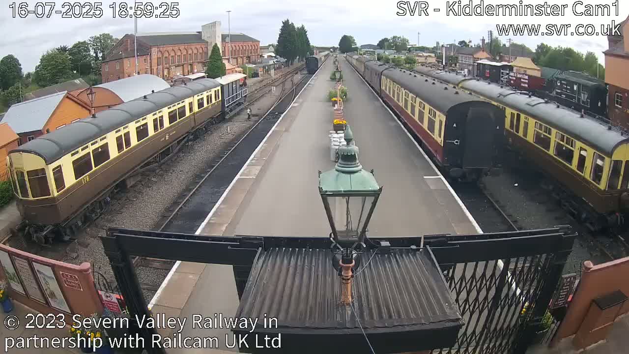 Inside Kidderminster Station, Severn Valley Railway Live Cam - Kidderminster, Wyre Forest, Worcestershire, West Midlands, England, United Kingdom
