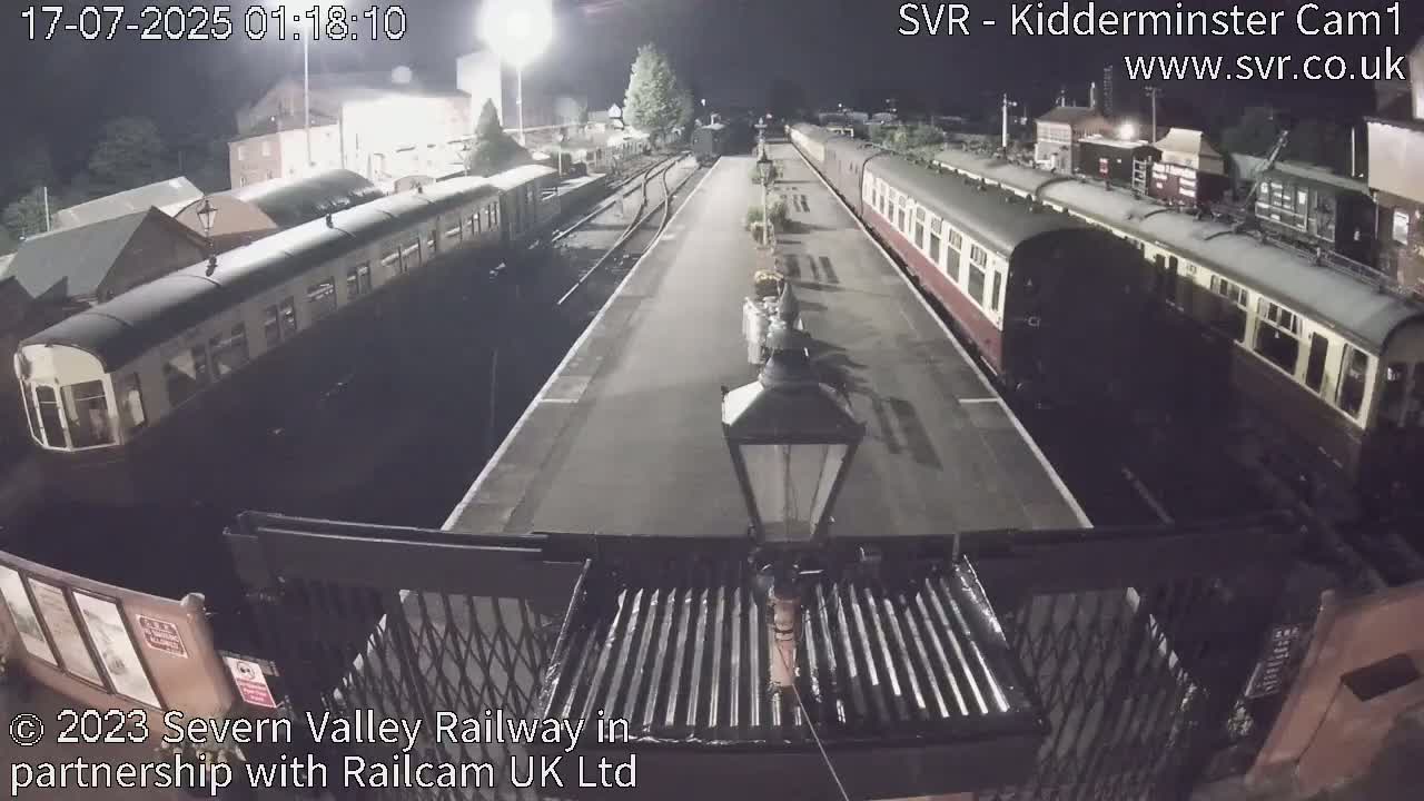 Inside Kidderminster Station, Severn Valley Railway Live Cam - Kidderminster, Wyre Forest, Worcestershire, West Midlands, England, United Kingdom