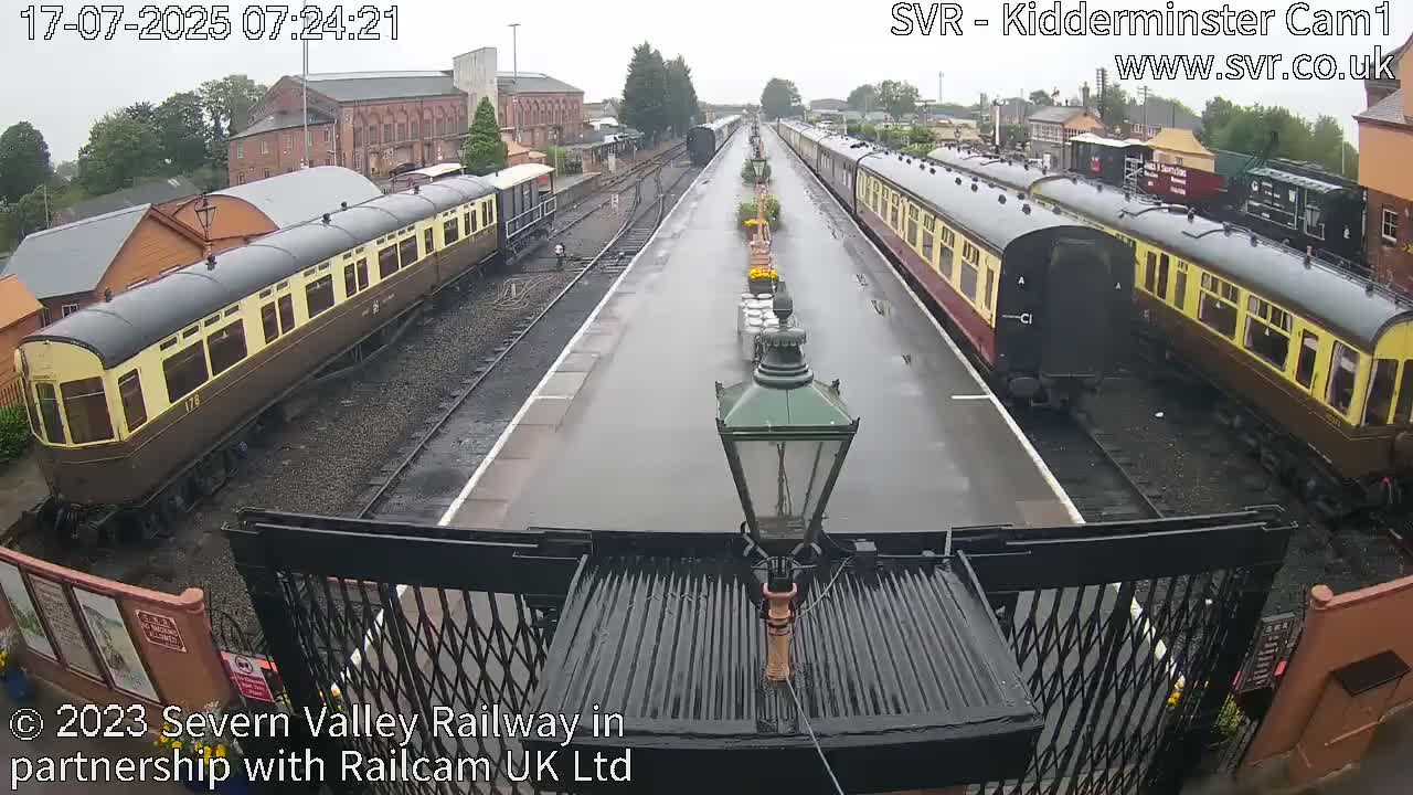 Inside Kidderminster Station, Severn Valley Railway Live Cam - Kidderminster, Wyre Forest, Worcestershire, West Midlands, England, United Kingdom
