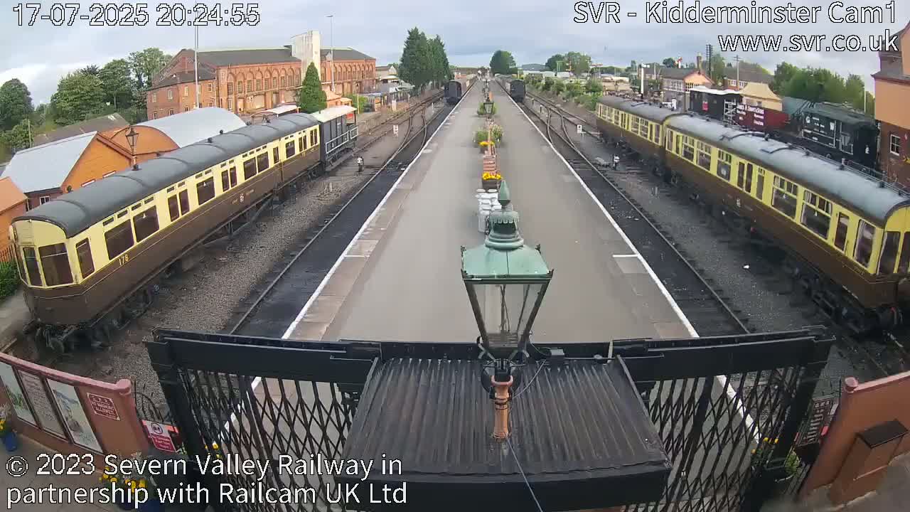 Inside Kidderminster Station, Severn Valley Railway Live Cam - Kidderminster, Wyre Forest, Worcestershire, West Midlands, England, United Kingdom