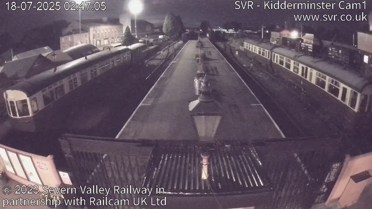 Inside Kidderminster Station, Severn Valley Railway Live Cam - Kidderminster, Wyre Forest, Worcestershire, West Midlands, England, United Kingdom