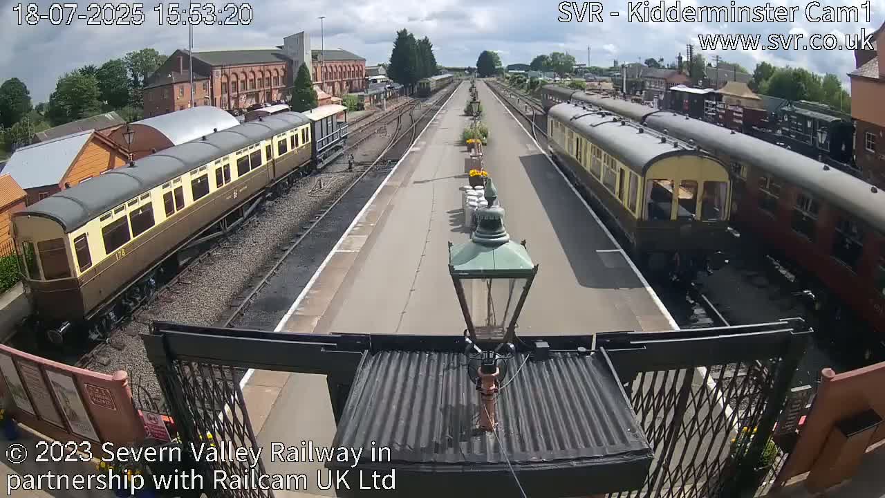 Inside Kidderminster Station, Severn Valley Railway Live Cam - Kidderminster, Wyre Forest, Worcestershire, West Midlands, England, United Kingdom