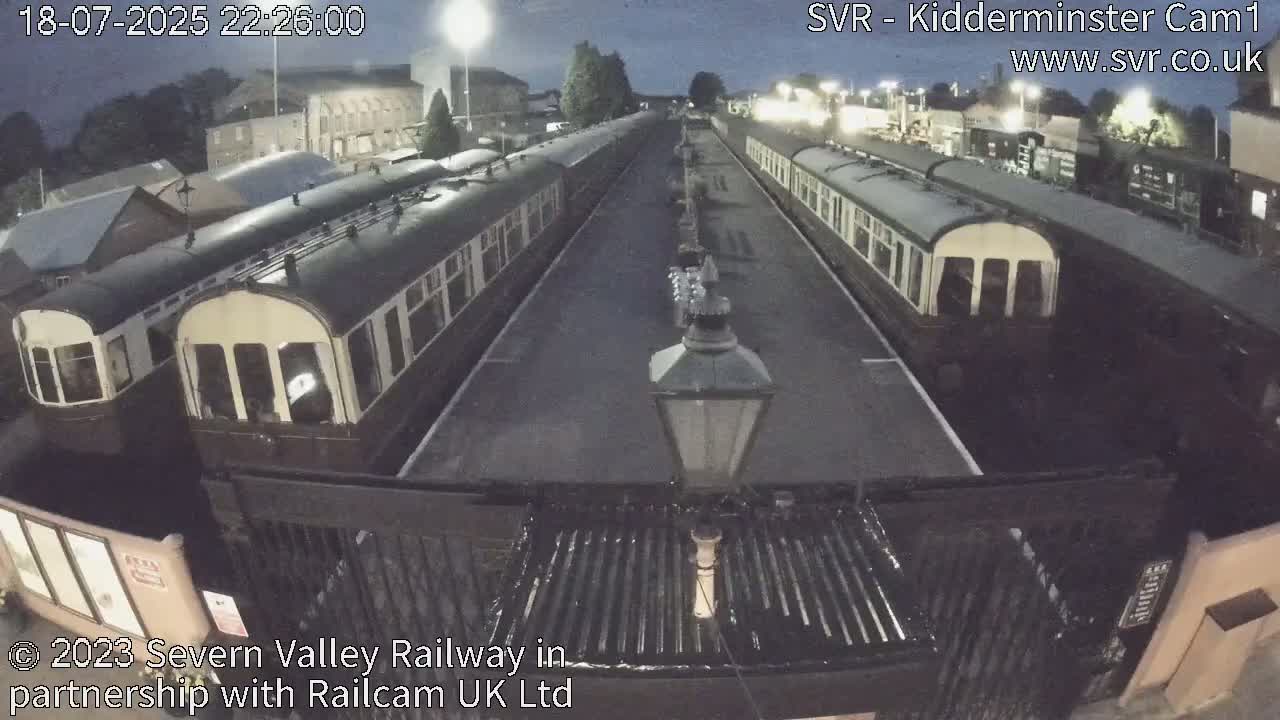 Inside Kidderminster Station, Severn Valley Railway Live Cam - Kidderminster, Wyre Forest, Worcestershire, West Midlands, England, United Kingdom