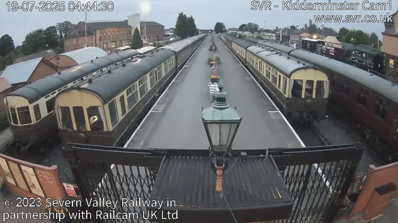 Inside Kidderminster Station, Severn Valley Railway Live Cam - Kidderminster, Wyre Forest, Worcestershire, West Midlands, England, United Kingdom