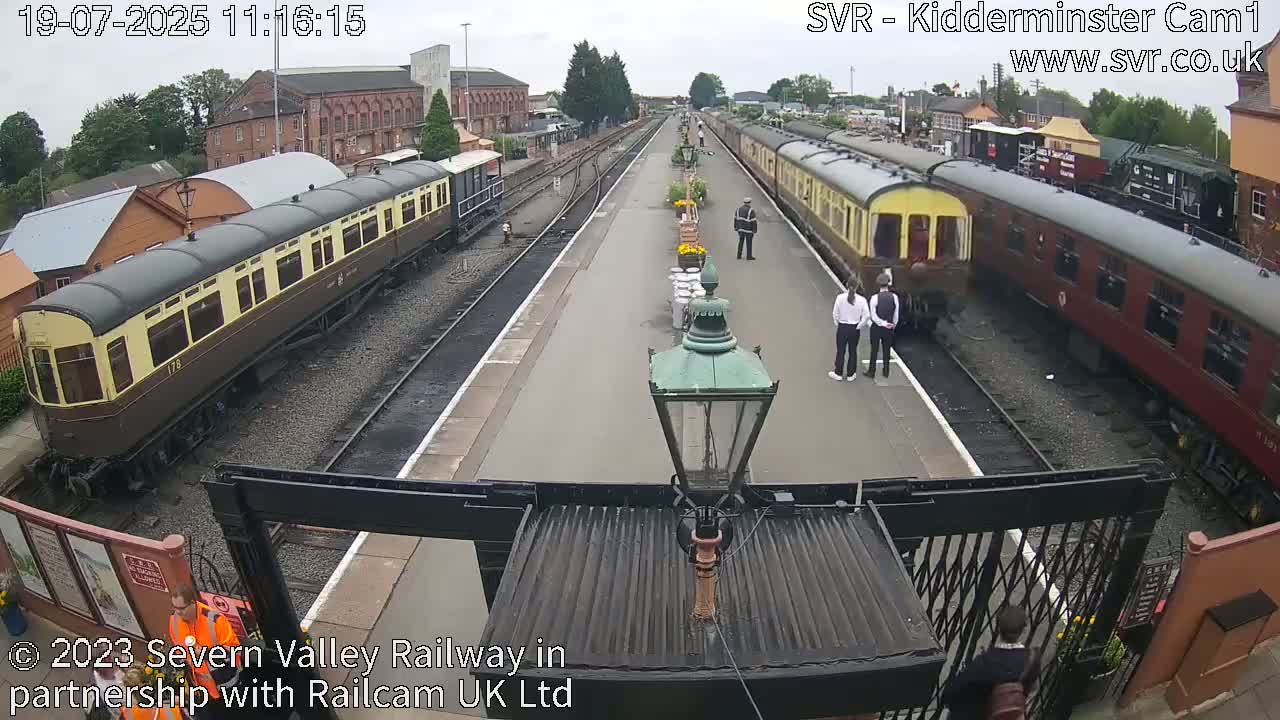 Inside Kidderminster Station, Severn Valley Railway Live Cam - Kidderminster, Wyre Forest, Worcestershire, West Midlands, England, United Kingdom