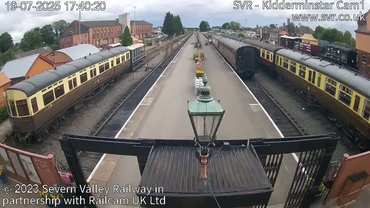 Inside Kidderminster Station, Severn Valley Railway Live Cam - Kidderminster, Wyre Forest, Worcestershire, West Midlands, England, United Kingdom