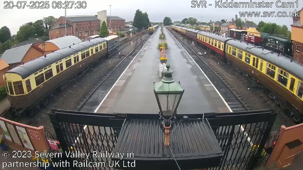 Inside Kidderminster Station, Severn Valley Railway Live Cam - Kidderminster, Wyre Forest, Worcestershire, West Midlands, England, United Kingdom