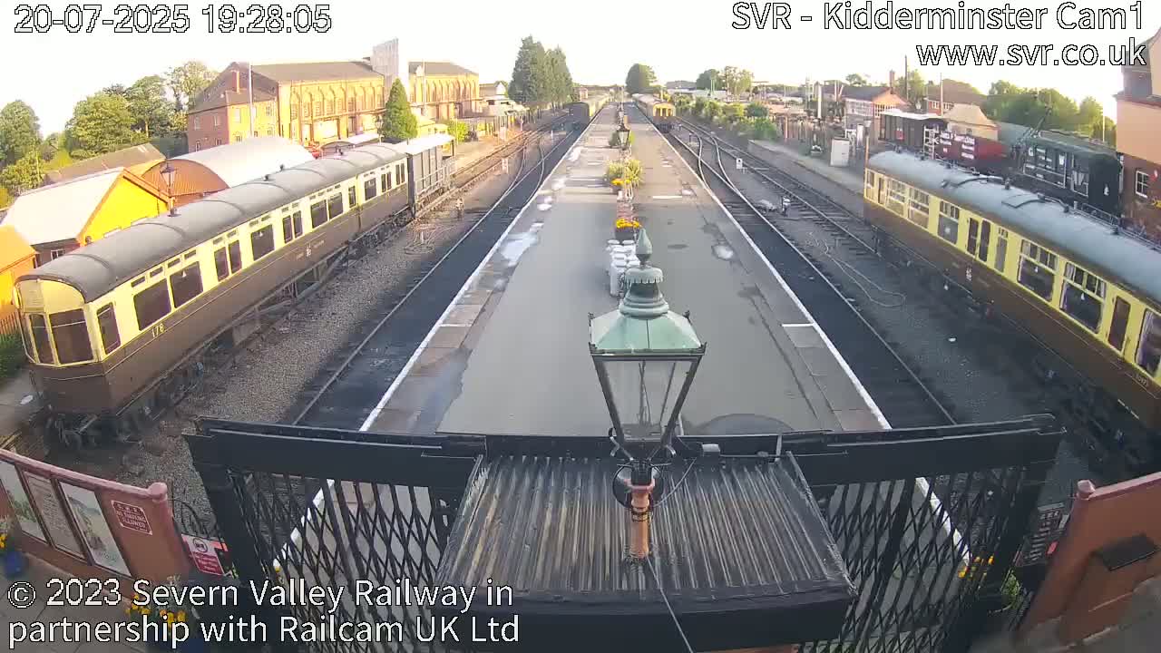 Inside Kidderminster Station, Severn Valley Railway Live Cam - Kidderminster, Wyre Forest, Worcestershire, West Midlands, England, United Kingdom