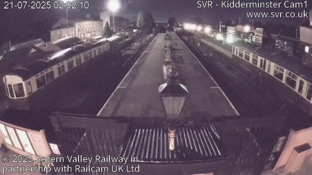 Inside Kidderminster Station, Severn Valley Railway Live Cam - Kidderminster, Wyre Forest, Worcestershire, West Midlands, England, United Kingdom