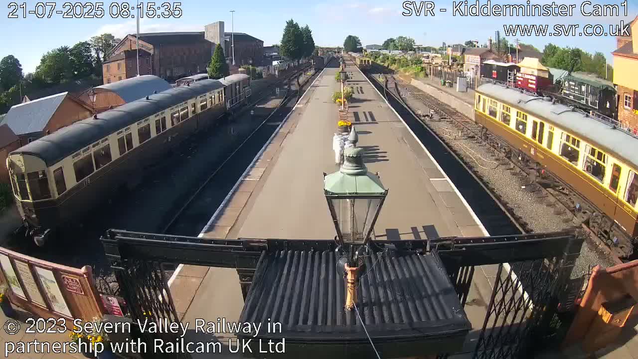 Inside Kidderminster Station, Severn Valley Railway Live Cam - Kidderminster, Wyre Forest, Worcestershire, West Midlands, England, United Kingdom