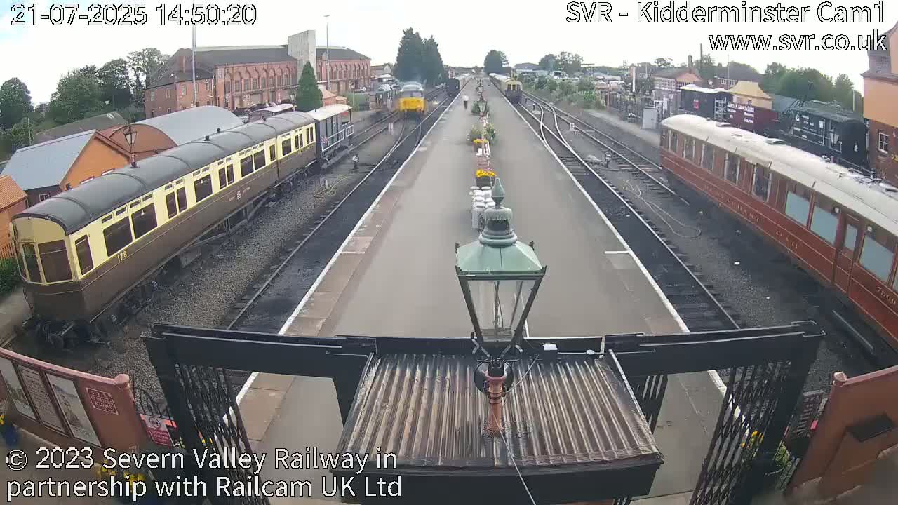 Inside Kidderminster Station, Severn Valley Railway Live Cam - Kidderminster, Wyre Forest, Worcestershire, West Midlands, England, United Kingdom