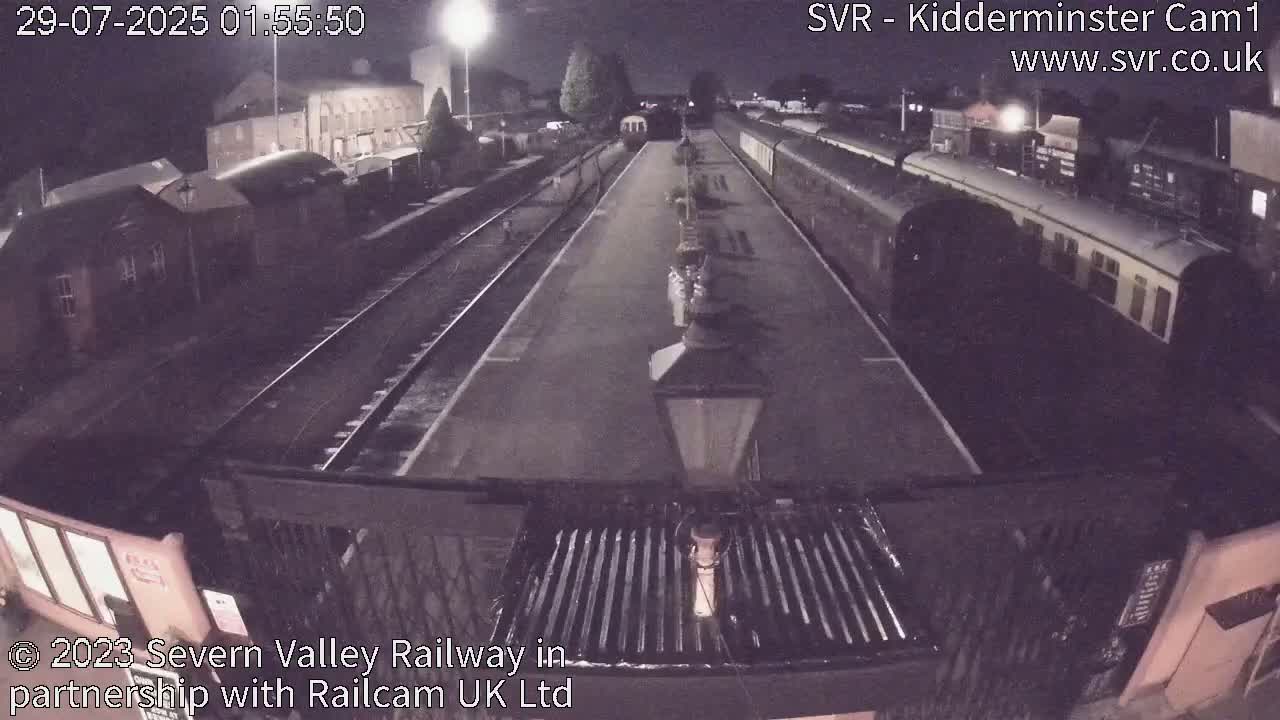 Inside Kidderminster Station, Severn Valley Railway Live Cam - Kidderminster, Wyre Forest, Worcestershire, West Midlands, England, United Kingdom