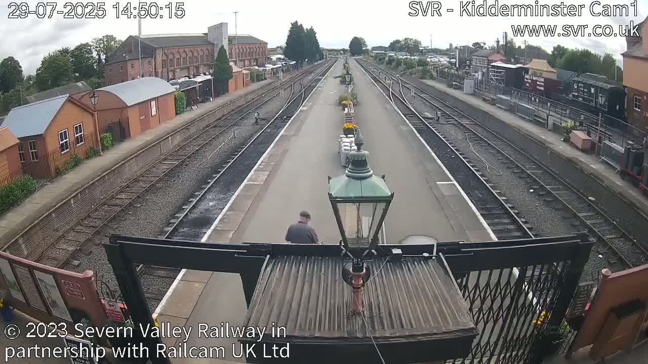 Inside Kidderminster Station, Severn Valley Railway Live Cam - Kidderminster, Wyre Forest, Worcestershire, West Midlands, England, United Kingdom