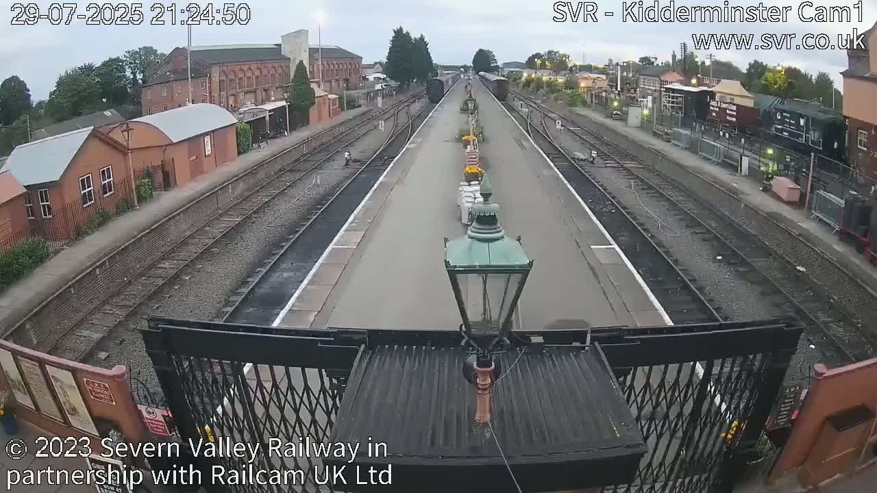 Inside Kidderminster Station, Severn Valley Railway Live Cam - Kidderminster, Wyre Forest, Worcestershire, West Midlands, England, United Kingdom