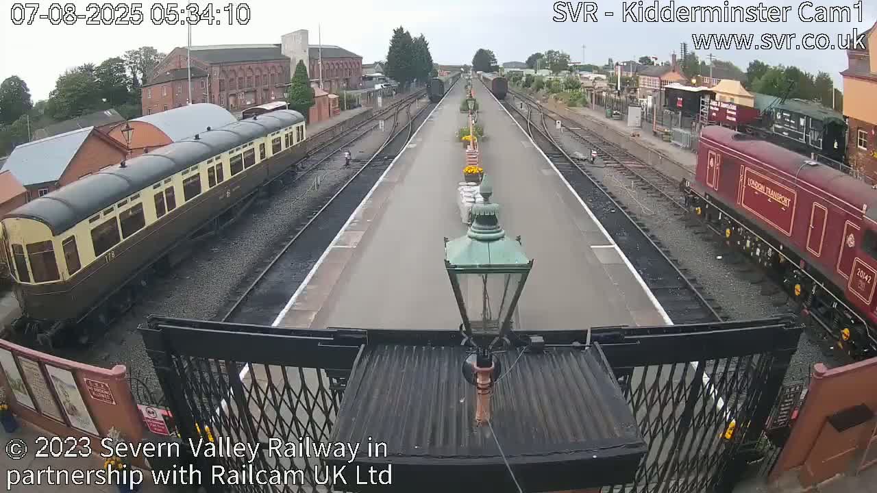 Inside Kidderminster Station, Severn Valley Railway Live Cam - Kidderminster, Wyre Forest, Worcestershire, West Midlands, England, United Kingdom