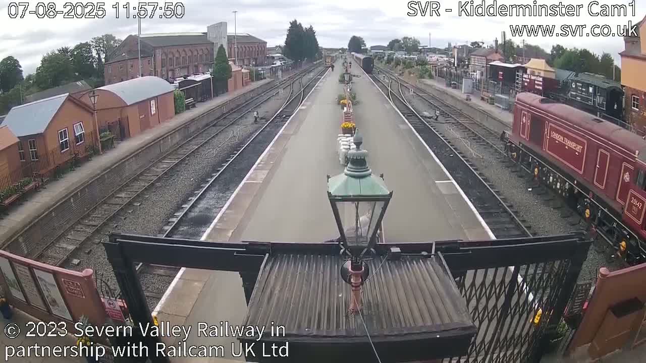 Inside Kidderminster Station, Severn Valley Railway Live Cam - Kidderminster, Wyre Forest, Worcestershire, West Midlands, England, United Kingdom