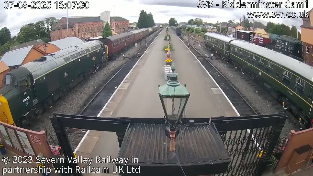 Inside Kidderminster Station, Severn Valley Railway Live Cam - Kidderminster, Wyre Forest, Worcestershire, West Midlands, England, United Kingdom