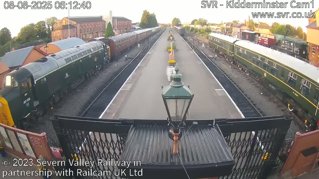 Inside Kidderminster Station, Severn Valley Railway Live Cam - Kidderminster, Wyre Forest, Worcestershire, West Midlands, England, United Kingdom