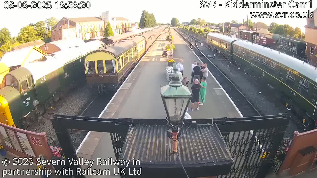 Inside Kidderminster Station, Severn Valley Railway Live Cam - Kidderminster, Wyre Forest, Worcestershire, West Midlands, England, United Kingdom