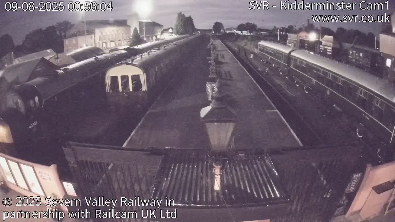 Inside Kidderminster Station, Severn Valley Railway Live Cam - Kidderminster, Wyre Forest, Worcestershire, West Midlands, England, United Kingdom