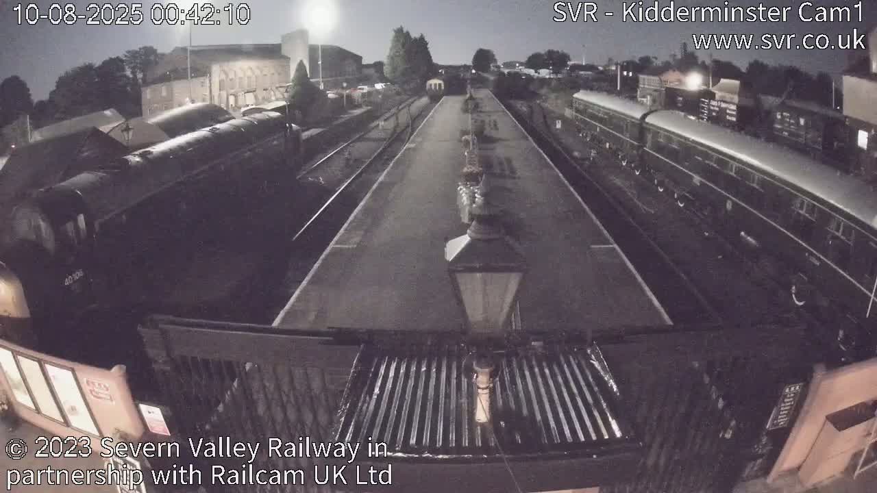 Inside Kidderminster Station, Severn Valley Railway Live Cam - Kidderminster, Wyre Forest, Worcestershire, West Midlands, England, United Kingdom