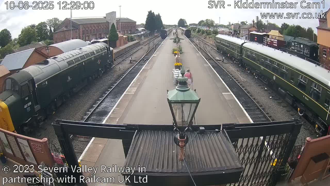 Inside Kidderminster Station, Severn Valley Railway Live Cam - Kidderminster, Wyre Forest, Worcestershire, West Midlands, England, United Kingdom