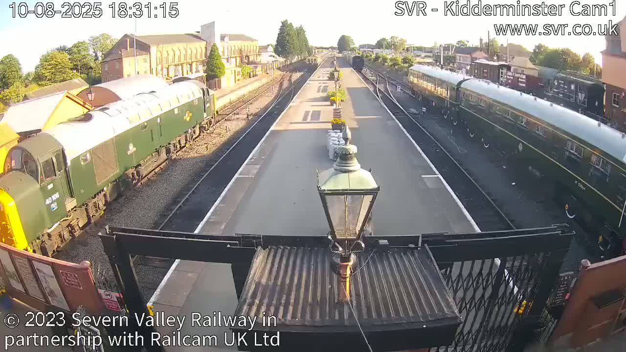 Inside Kidderminster Station, Severn Valley Railway Live Cam - Kidderminster, Wyre Forest, Worcestershire, West Midlands, England, United Kingdom