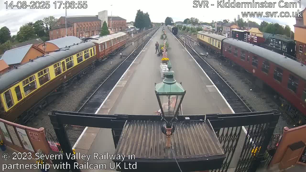 Inside Kidderminster Station, Severn Valley Railway Live Cam - Kidderminster, Wyre Forest, Worcestershire, West Midlands, England, United Kingdom