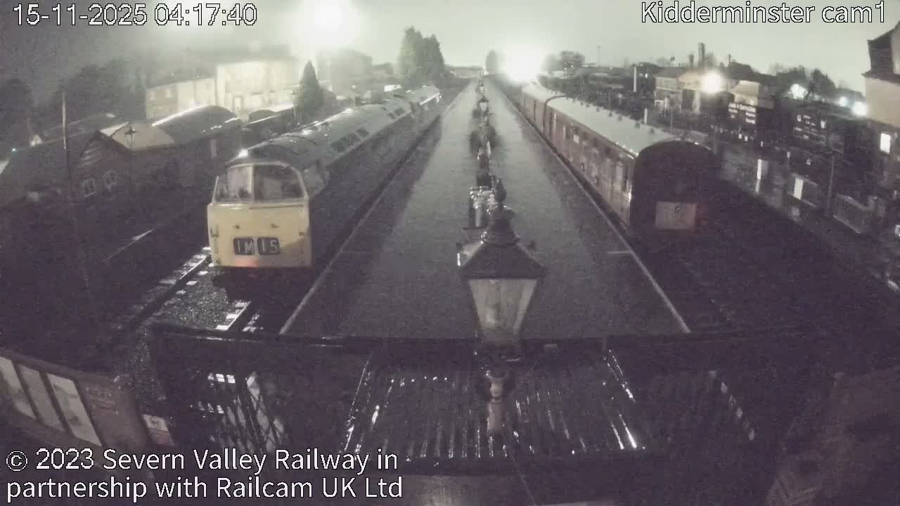 Inside Kidderminster Station, Severn Valley Railway Live Cam - Kidderminster, Wyre Forest, Worcestershire, West Midlands, England, United Kingdom