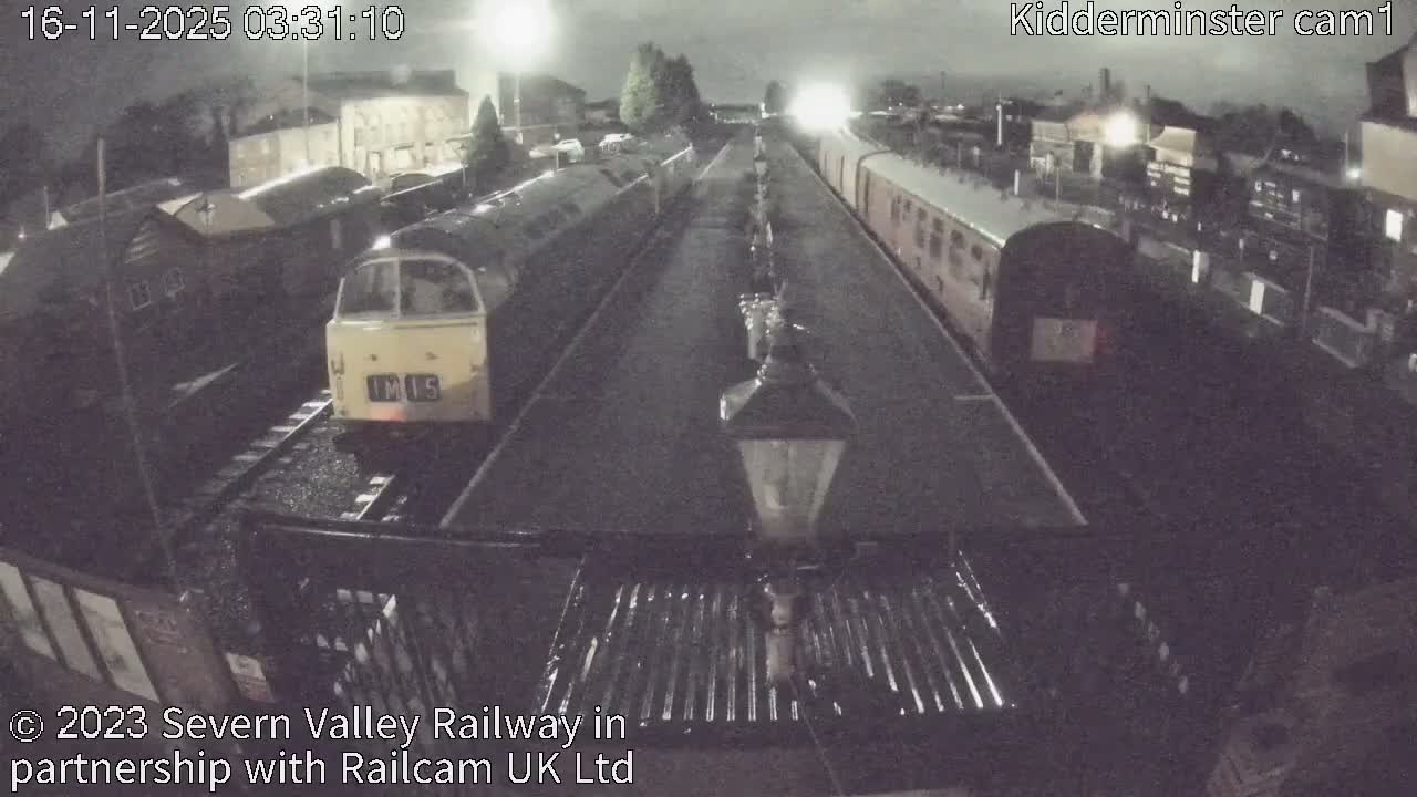 Inside Kidderminster Station, Severn Valley Railway Live Cam - Kidderminster, Wyre Forest, Worcestershire, West Midlands, England, United Kingdom