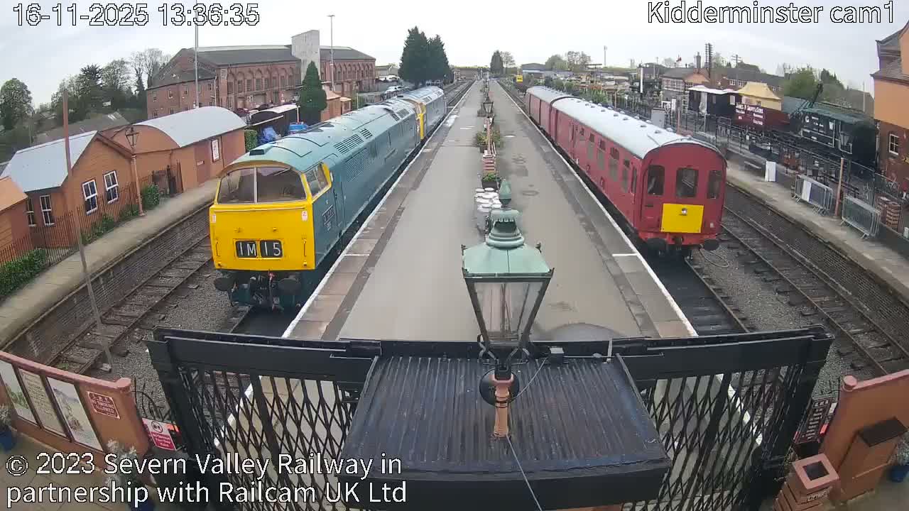 Inside Kidderminster Station, Severn Valley Railway Live Cam - Kidderminster, Wyre Forest, Worcestershire, West Midlands, England, United Kingdom