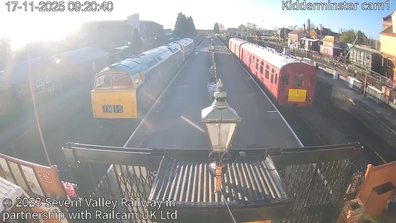 Inside Kidderminster Station, Severn Valley Railway Live Cam - Kidderminster, Wyre Forest, Worcestershire, West Midlands, England, United Kingdom