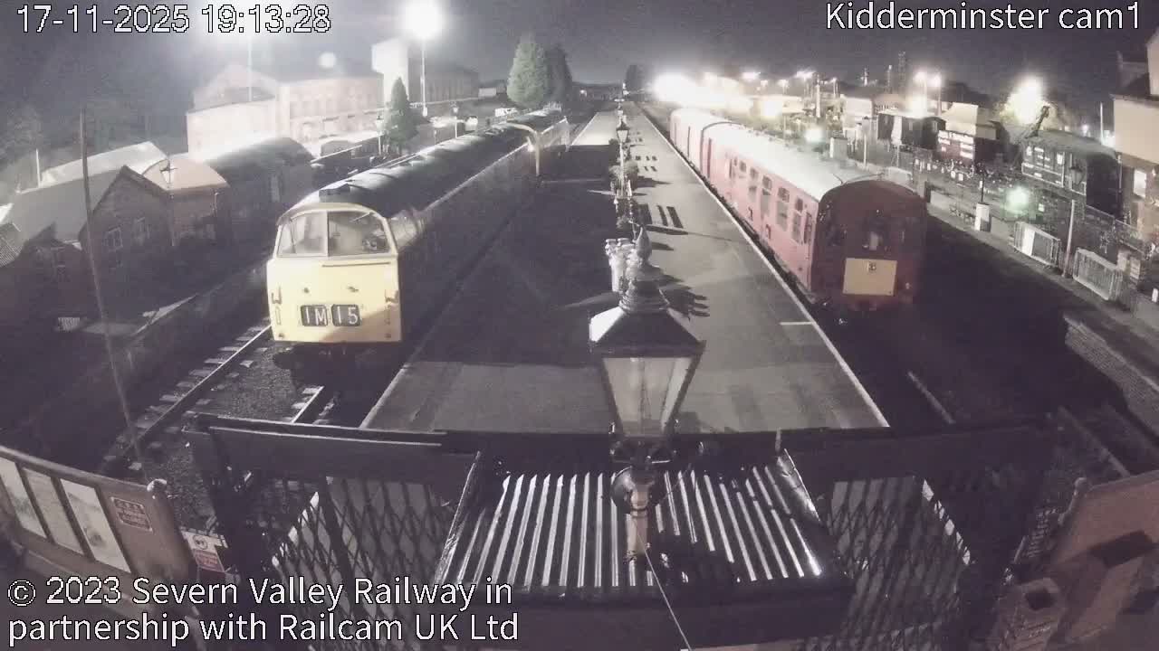 Inside Kidderminster Station, Severn Valley Railway Live Cam - Kidderminster, Wyre Forest, Worcestershire, West Midlands, England, United Kingdom