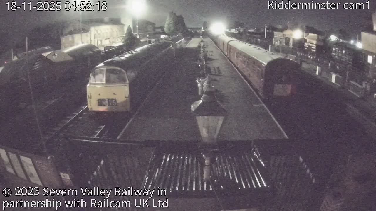 Inside Kidderminster Station, Severn Valley Railway Live Cam - Kidderminster, Wyre Forest, Worcestershire, West Midlands, England, United Kingdom