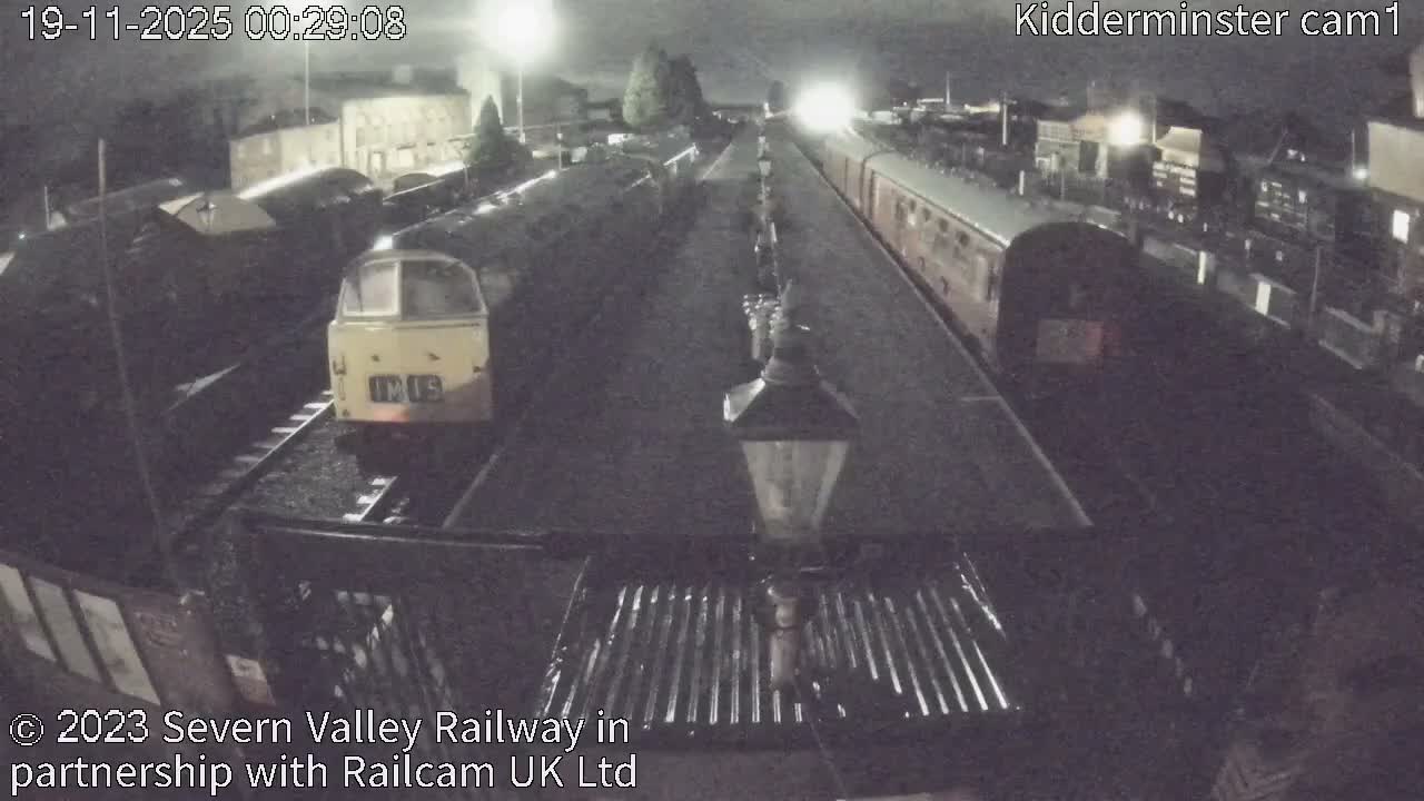 Inside Kidderminster Station, Severn Valley Railway Live Cam - Kidderminster, Wyre Forest, Worcestershire, West Midlands, England, United Kingdom