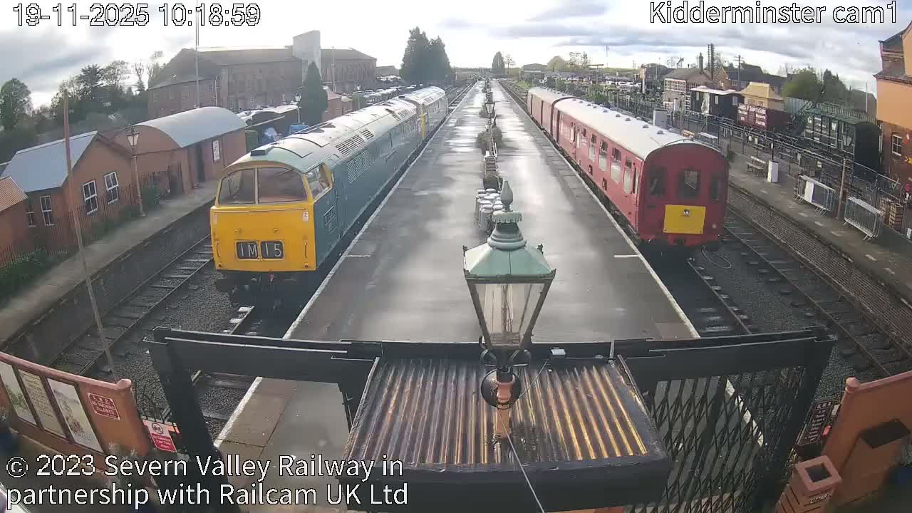 Inside Kidderminster Station, Severn Valley Railway Live Cam - Kidderminster, Wyre Forest, Worcestershire, West Midlands, England, United Kingdom