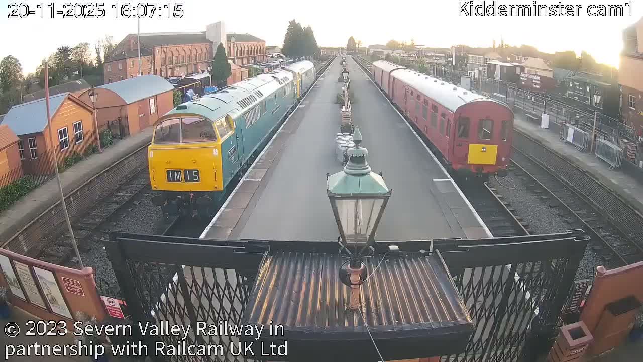 Inside Kidderminster Station, Severn Valley Railway Live Cam - Kidderminster, Wyre Forest, Worcestershire, West Midlands, England, United Kingdom