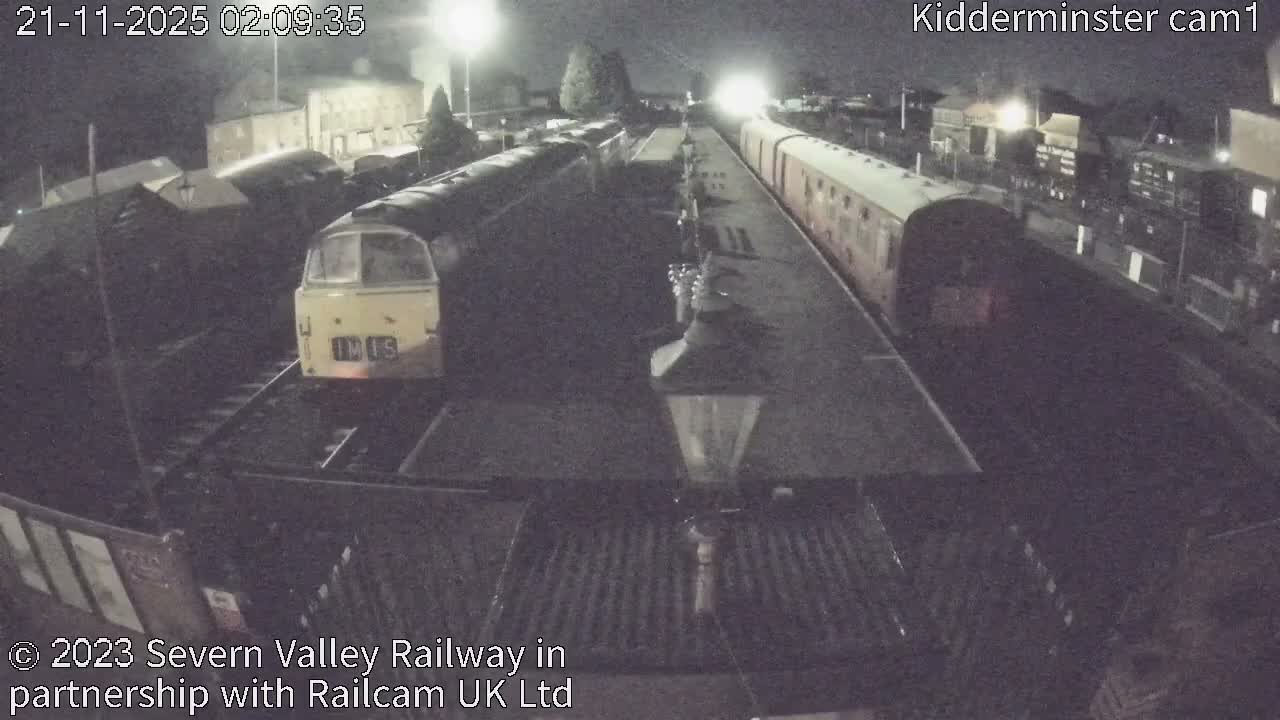 Inside Kidderminster Station, Severn Valley Railway Live Cam - Kidderminster, Wyre Forest, Worcestershire, West Midlands, England, United Kingdom