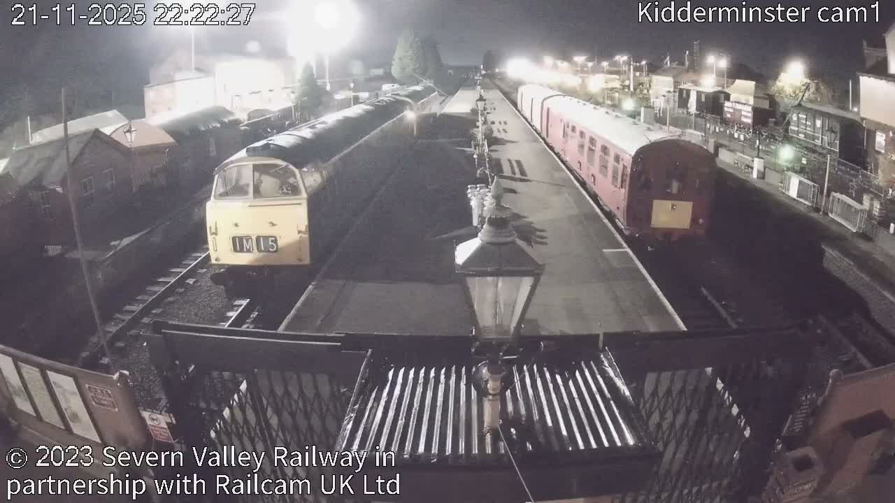 Inside Kidderminster Station, Severn Valley Railway Live Cam - Kidderminster, Wyre Forest, Worcestershire, West Midlands, England, United Kingdom
