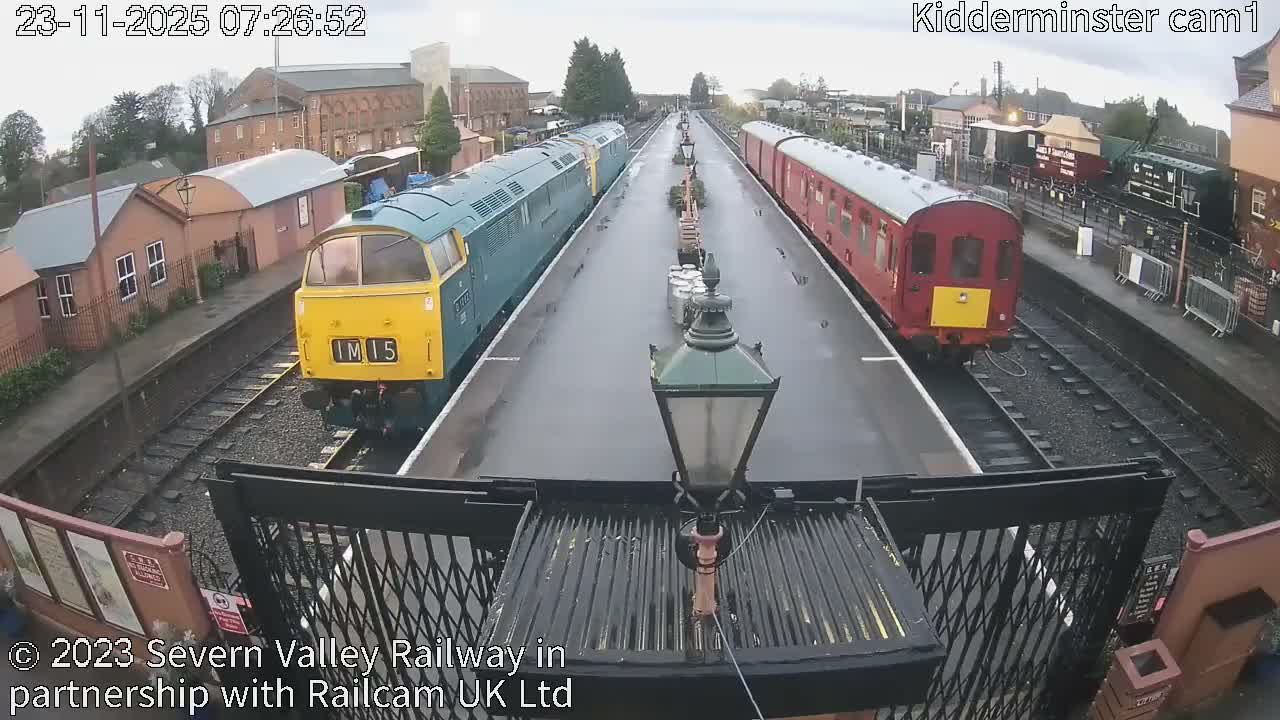 Inside Kidderminster Station, Severn Valley Railway Live Cam - Kidderminster, Wyre Forest, Worcestershire, West Midlands, England, United Kingdom
