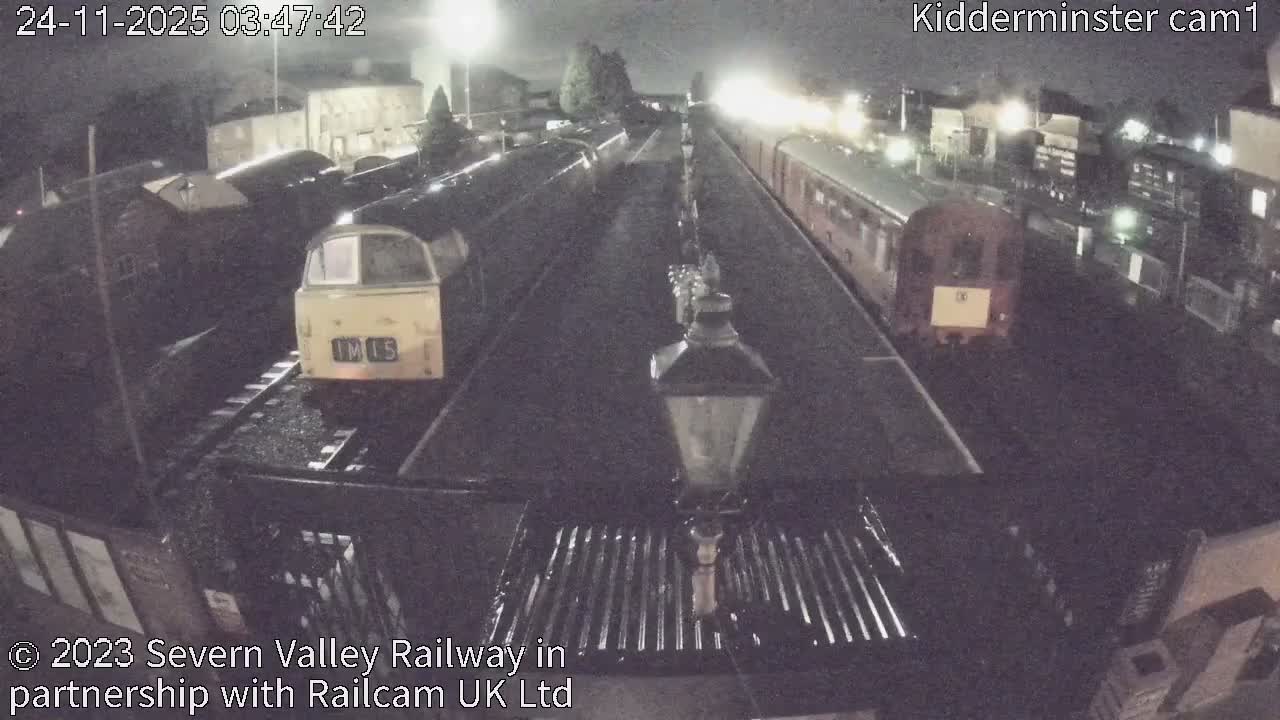 Inside Kidderminster Station, Severn Valley Railway Live Cam - Kidderminster, Wyre Forest, Worcestershire, West Midlands, England, United Kingdom