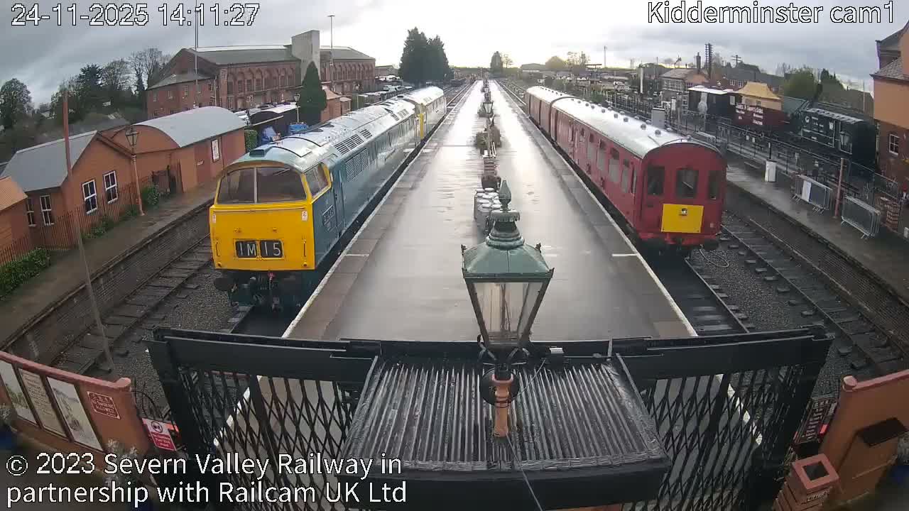 Inside Kidderminster Station, Severn Valley Railway Live Cam - Kidderminster, Wyre Forest, Worcestershire, West Midlands, England, United Kingdom