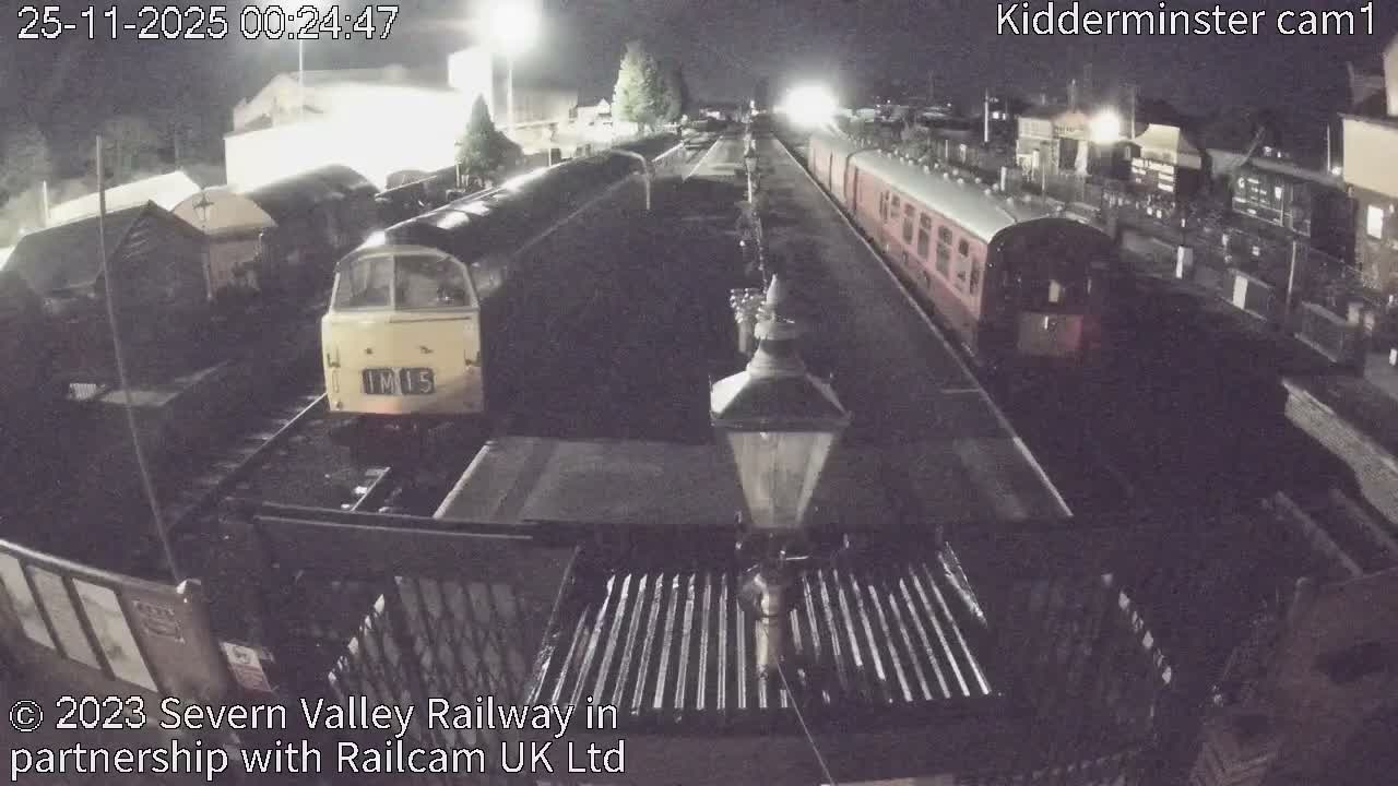 Inside Kidderminster Station, Severn Valley Railway Live Cam - Kidderminster, Wyre Forest, Worcestershire, West Midlands, England, United Kingdom