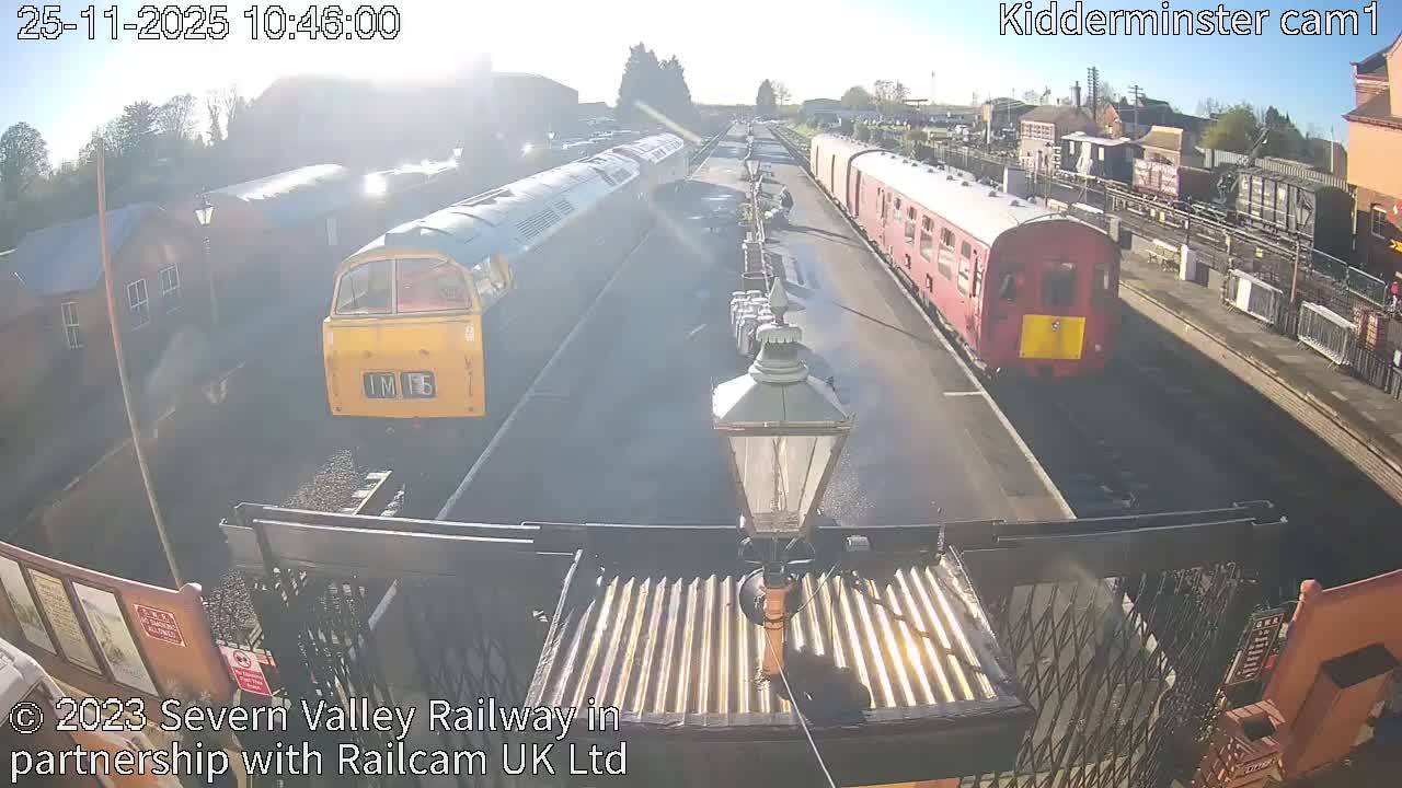 Inside Kidderminster Station, Severn Valley Railway Live Cam - Kidderminster, Wyre Forest, Worcestershire, West Midlands, England, United Kingdom