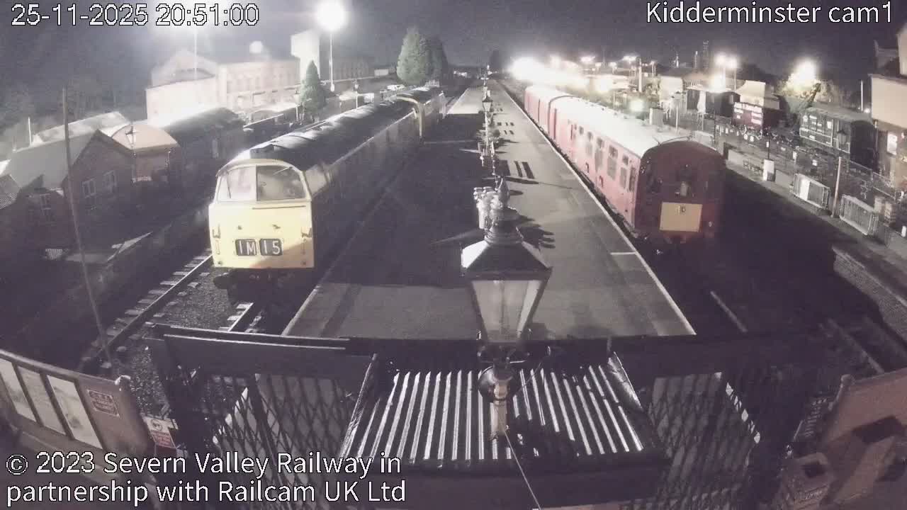 Inside Kidderminster Station, Severn Valley Railway Live Cam - Kidderminster, Wyre Forest, Worcestershire, West Midlands, England, United Kingdom