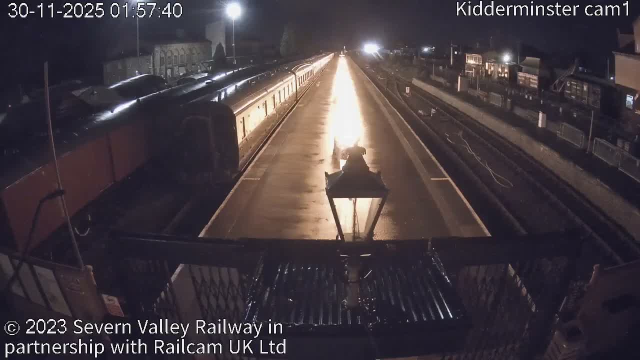 Inside Kidderminster Station, Severn Valley Railway Live Cam - Kidderminster, Wyre Forest, Worcestershire, West Midlands, England, United Kingdom
