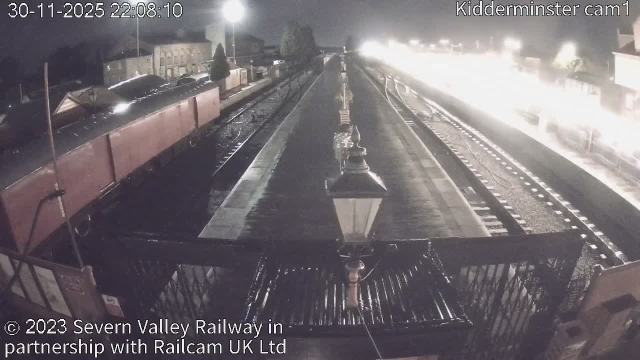 Inside Kidderminster Station, Severn Valley Railway Live Cam - Kidderminster, Wyre Forest, Worcestershire, West Midlands, England, United Kingdom