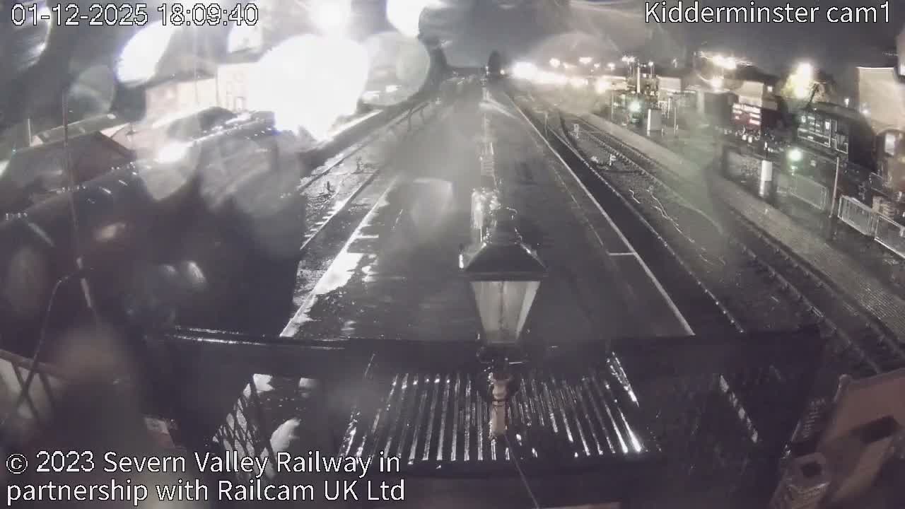 Inside Kidderminster Station, Severn Valley Railway Live Cam - Kidderminster, Wyre Forest, Worcestershire, West Midlands, England, United Kingdom